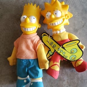 Moving sale, make offer! Bart and lisa Simpson